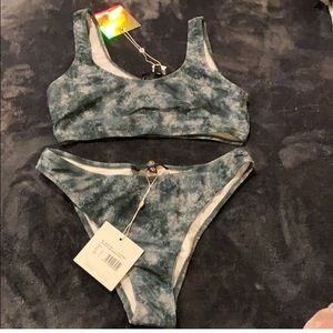 Tie dye bikini set